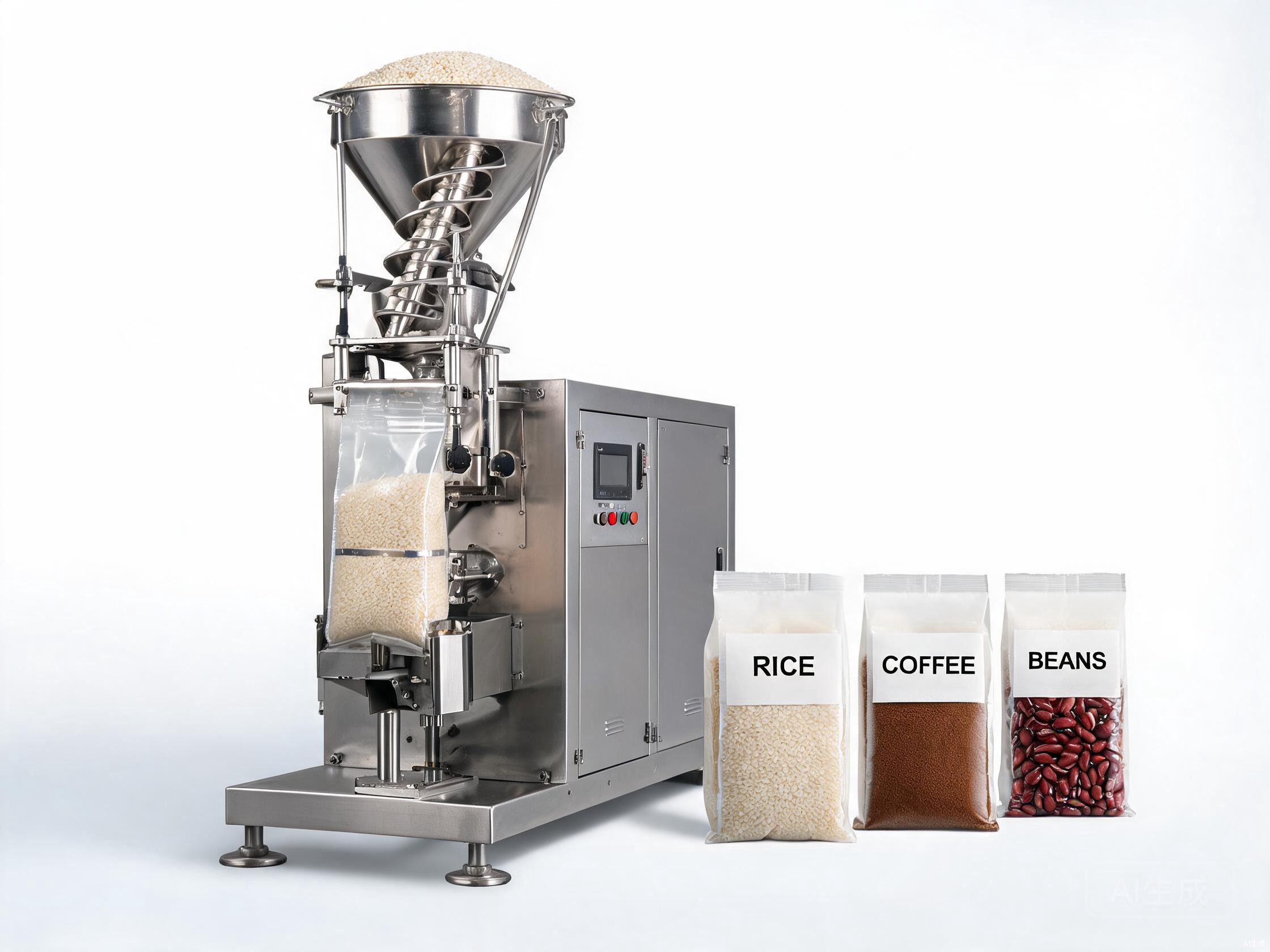 Granule packaging machine